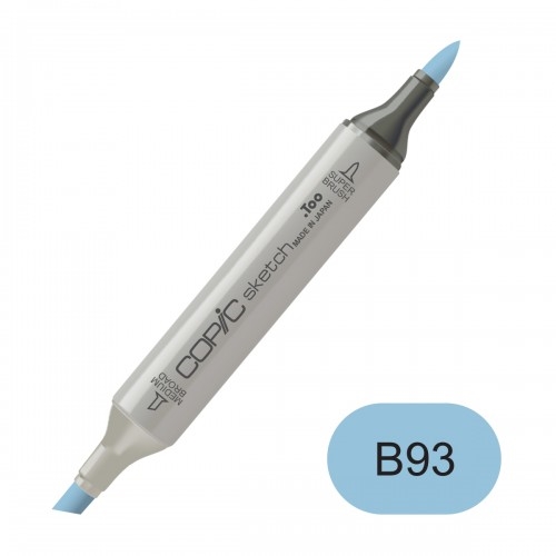 Copic sketch B93 light crockery blue