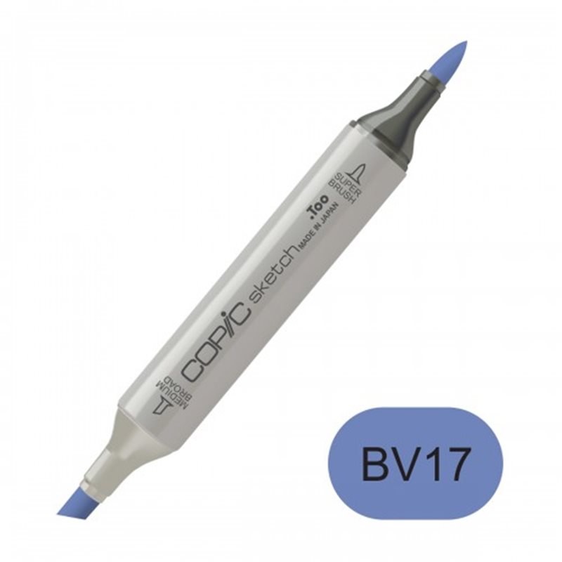 Copic sketch BV17 deep reddish blue