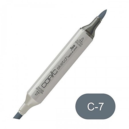 Copic sketch C7 cool gray no. 7