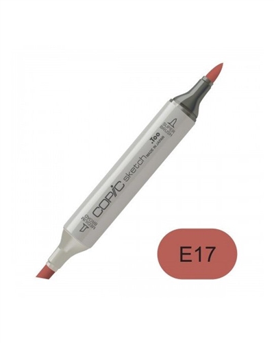Copic sketch E17 reddish brass