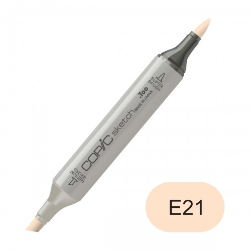 Copic sketch E21 soft sun