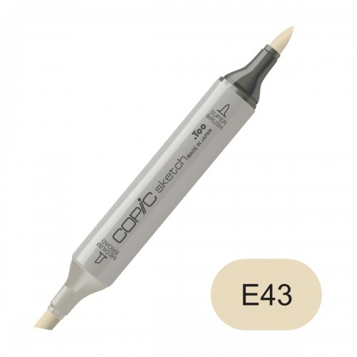 Copic sketch E43 dull ivory