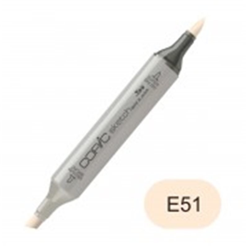 Copic sketch E51 milky white
