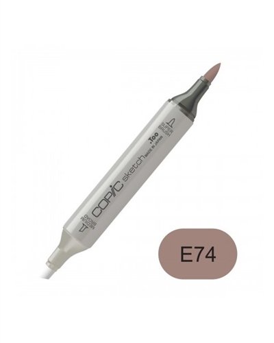 Copic sketch E74 cocoa brown