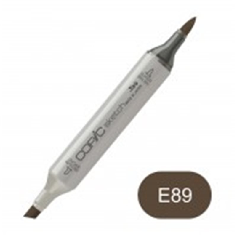 Copic sketch E89 pecan