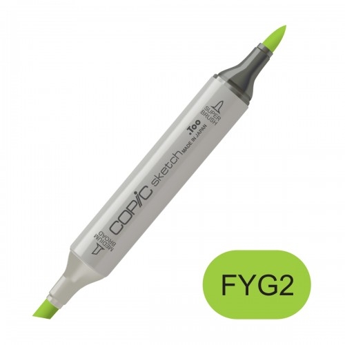 Copic sketch FYG2 fluorescent dull yellow green