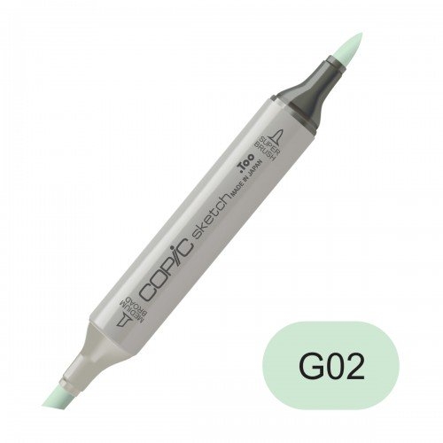 Copic sketch G02 spectrum green