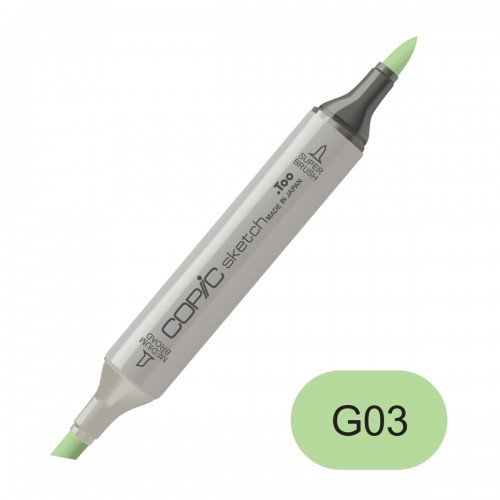 Copic sketch G03 meadow green