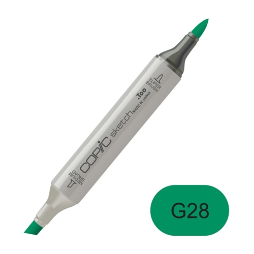 Copic sketch G28 ocean green