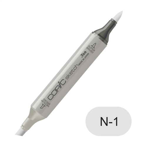 Copic sketch N1 neutral gray no. 1