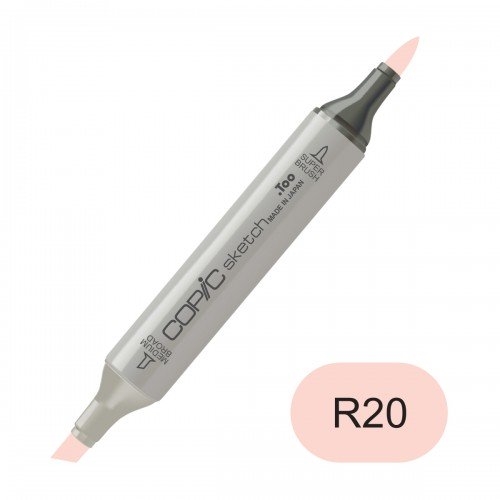 Copic sketch R20 blush