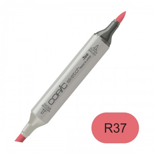 Copic sketch R37 carmine