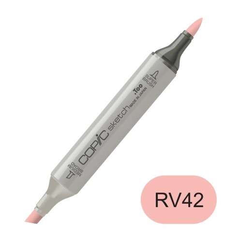 Copic sketch RV42 salmon pink