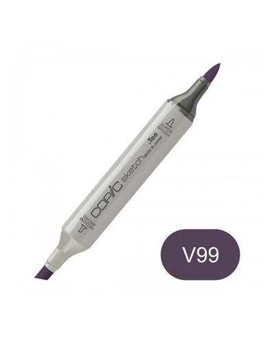 Copic sketch V99 aubergine