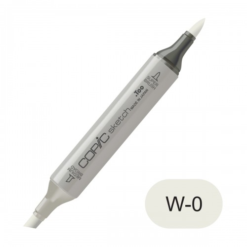 Copic sketch W0 warm gray no. 0