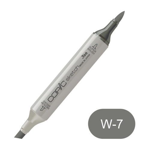 Copic sketch W7 warm gray no 7