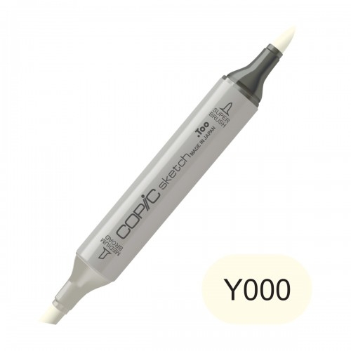 Copic sketch Y000 pale lemon