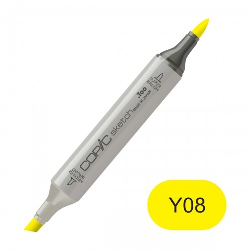 Copic sketch Y08 acid yellow