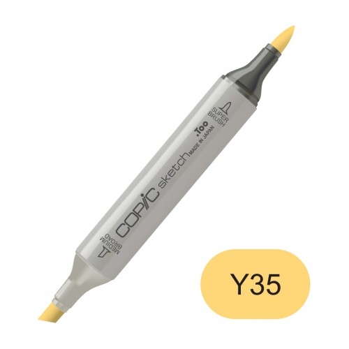 Copic sketch Y35 maize