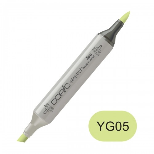 Copic sketch YG05 salad