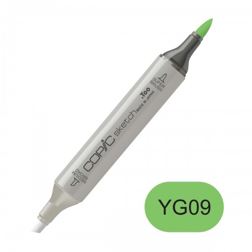 Copic sketch YG09 lettuce green