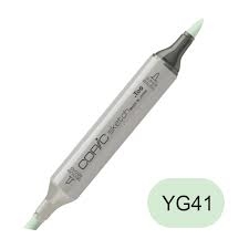 Copic sketch YG41 pale cobalt green