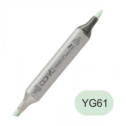 Copic sketch YG61 pale moss