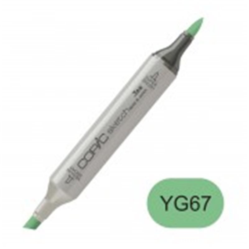 Copic sketch YG67 moss