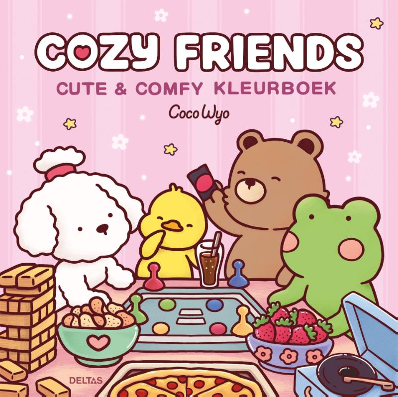 Cozy Friends Cute & Comfy kleurboek - Coco Wyo
