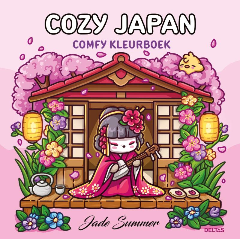 Cozy Japan - Comfy kleurboek - Jade Summer