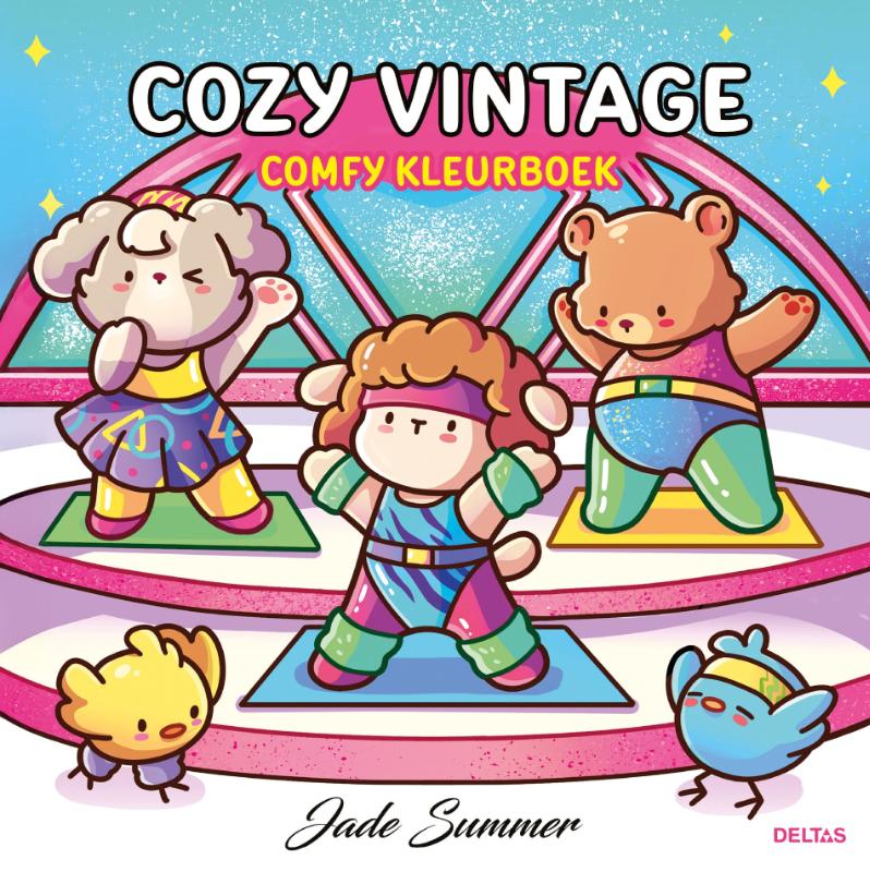 Cozy Vintage - Comfy kleurboek- Jade Summer