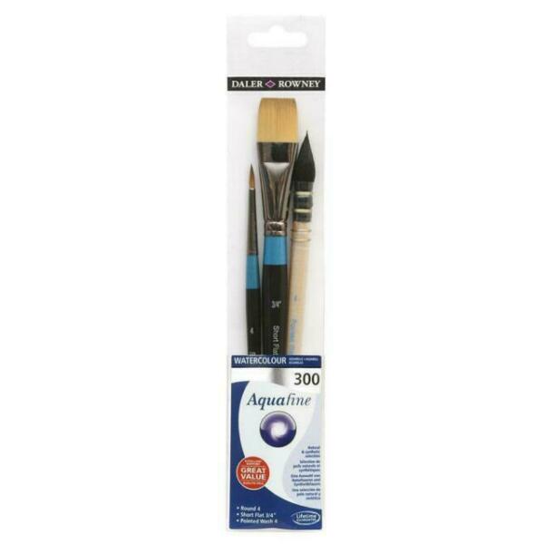 DalerRowney aquafine aquarelpenselen - Wallet 300