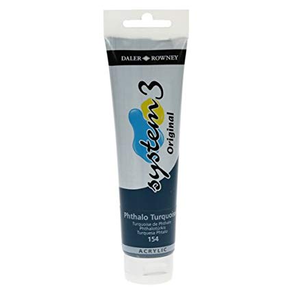 DalerRowney system3 150ml 154 phthalo turquoise
