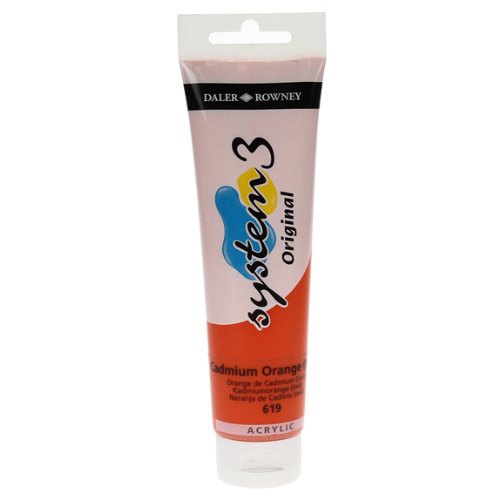 DalerRowney system3 150ml 619 cadmium orange (hue)