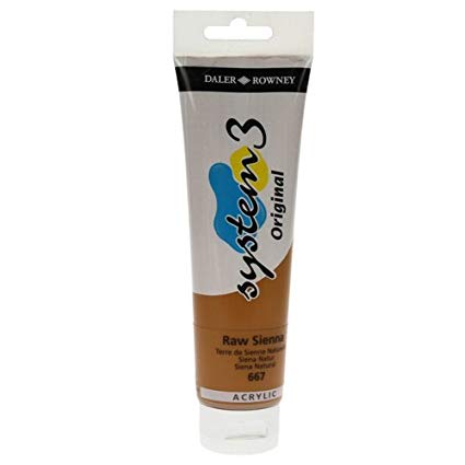 DalerRowney system3 150ml 667 raw sienna