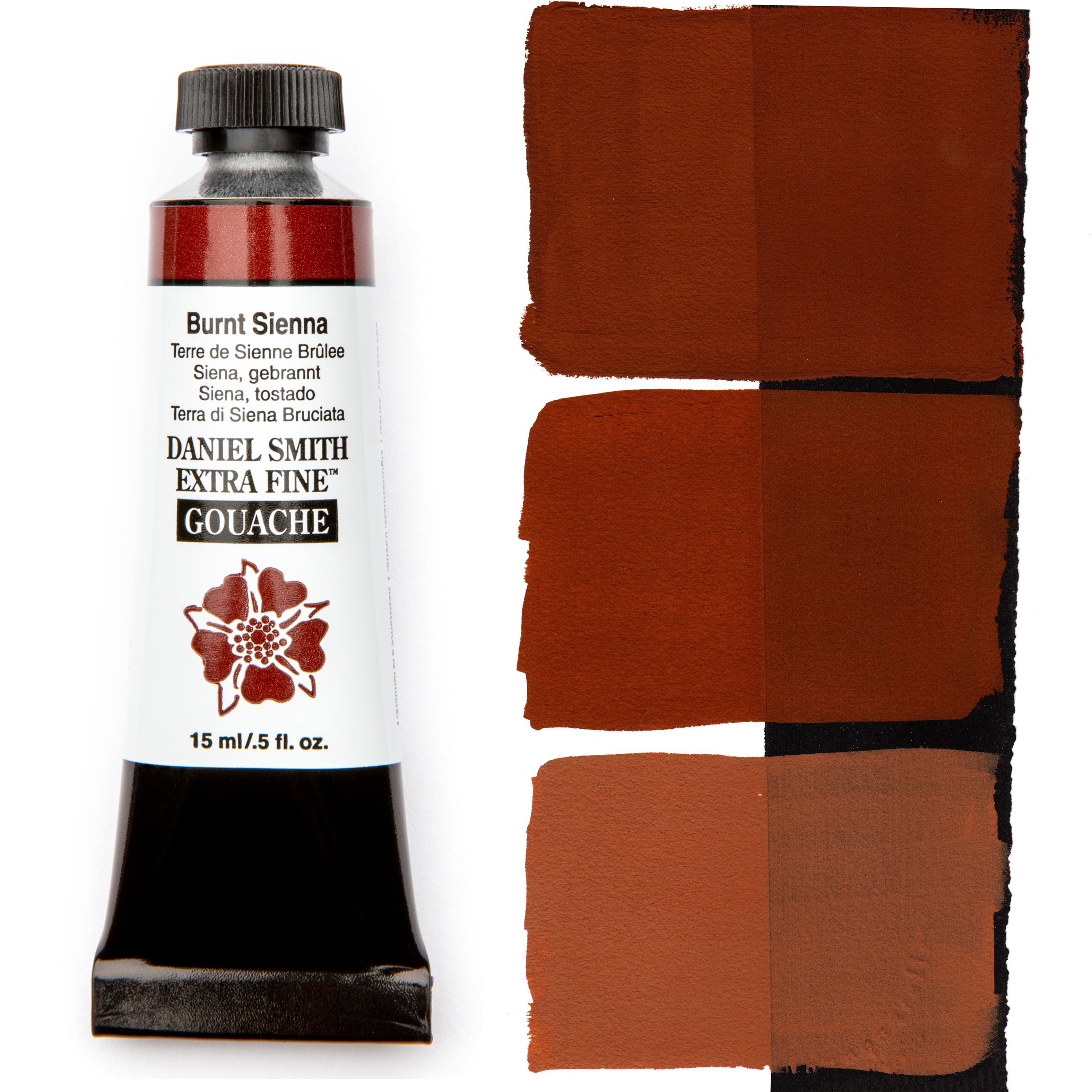 Daniel Smith extra fine gouache - s1 burnt sienna