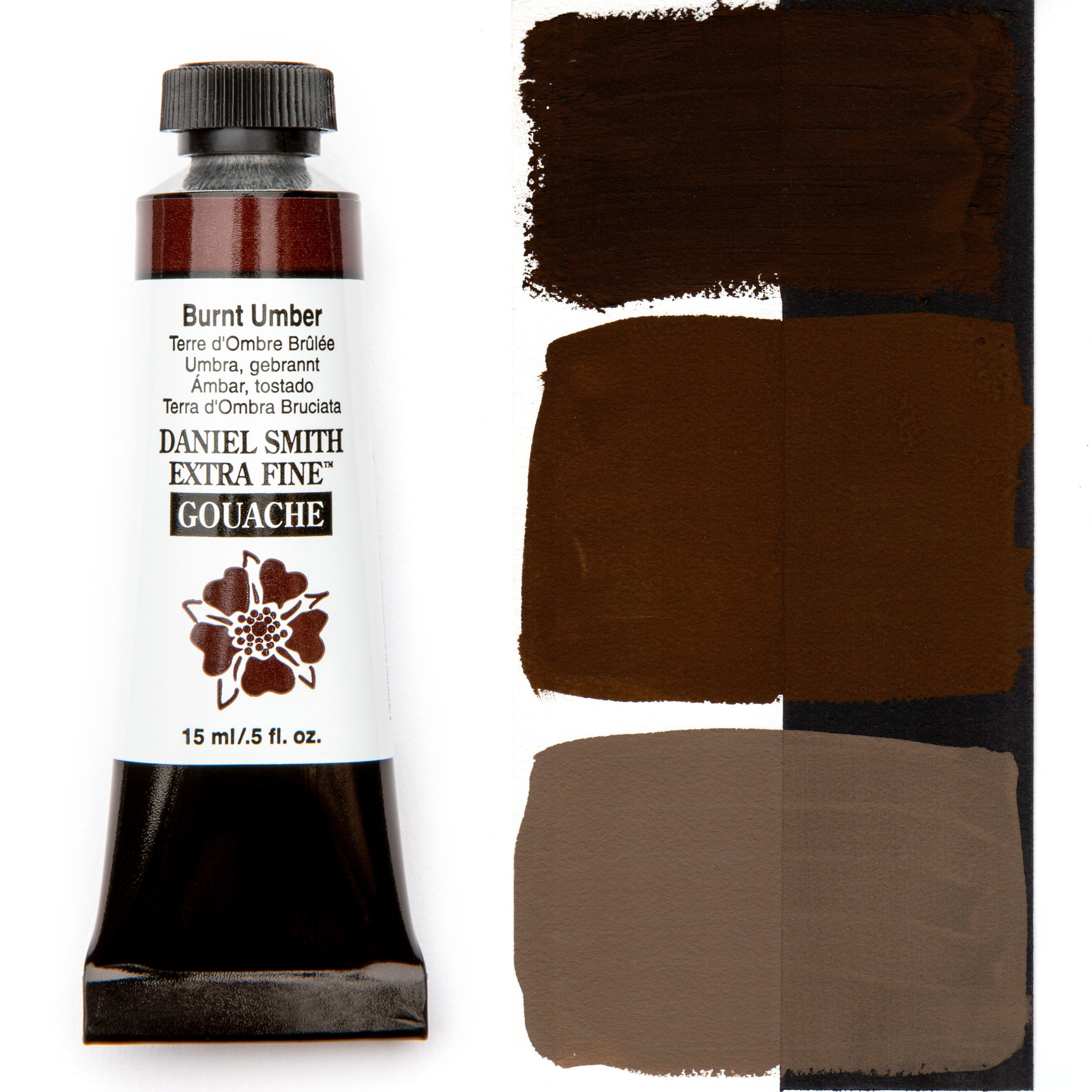 Daniel Smith extra fine gouache - s1 burnt umber