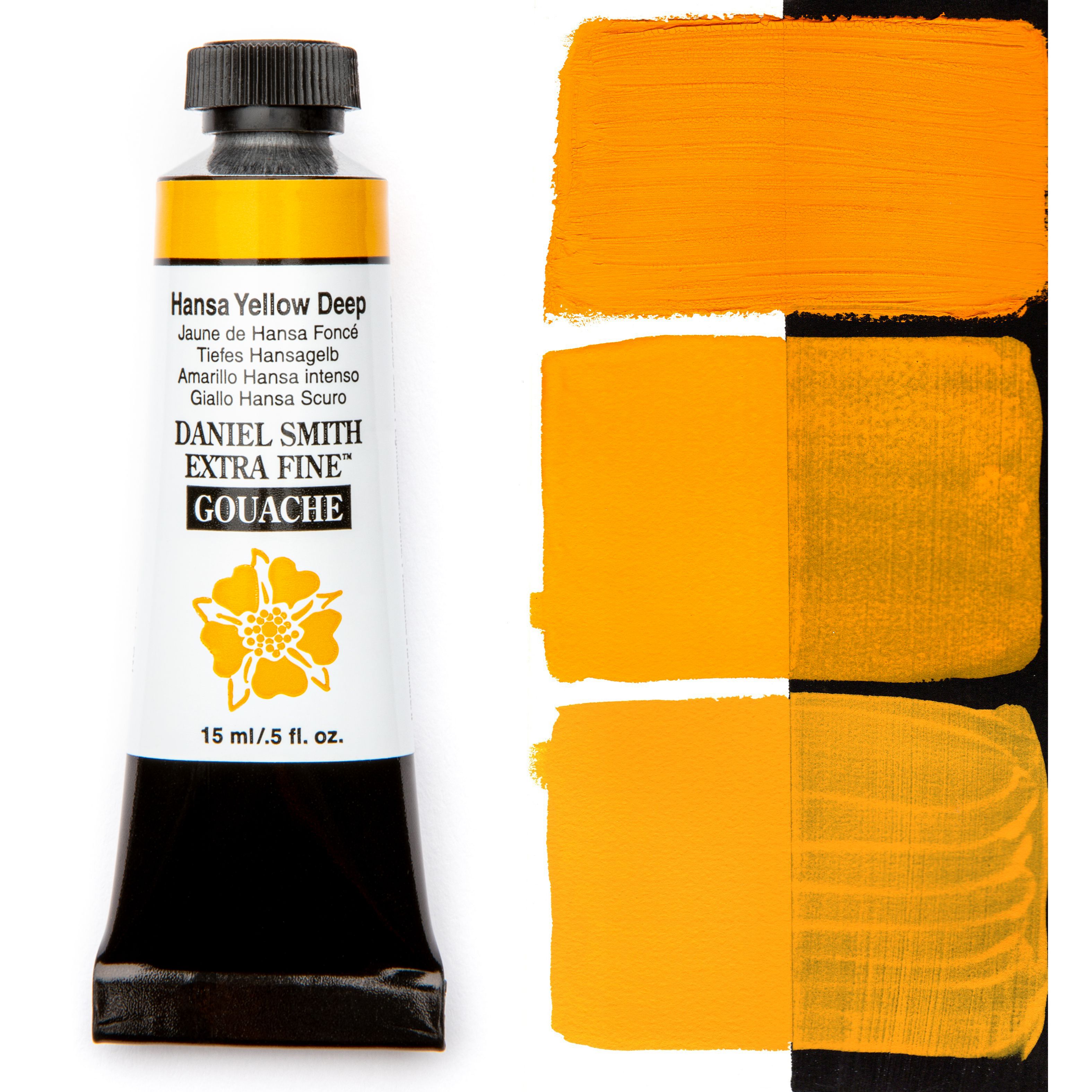 Daniel Smith extra fine gouache - s1 hansa yellow deep
