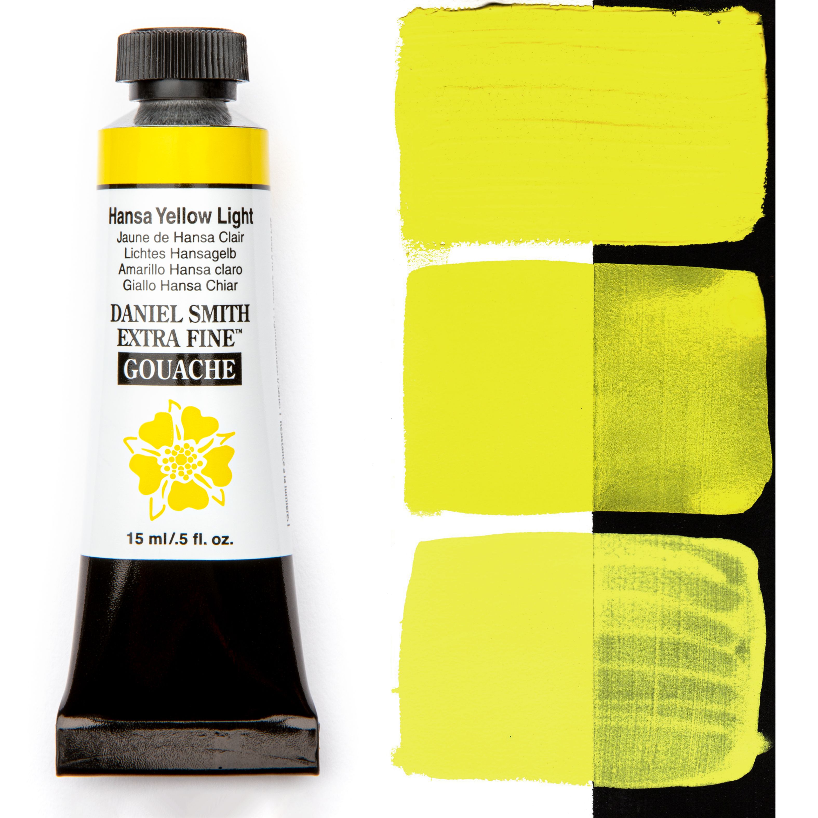 Daniel Smith extra fine gouache - s1 hansa yellow light