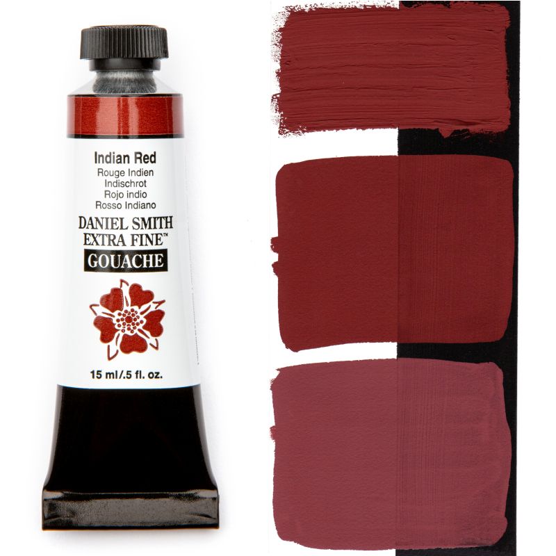 Daniel Smith extra fine gouache - s1 indian red