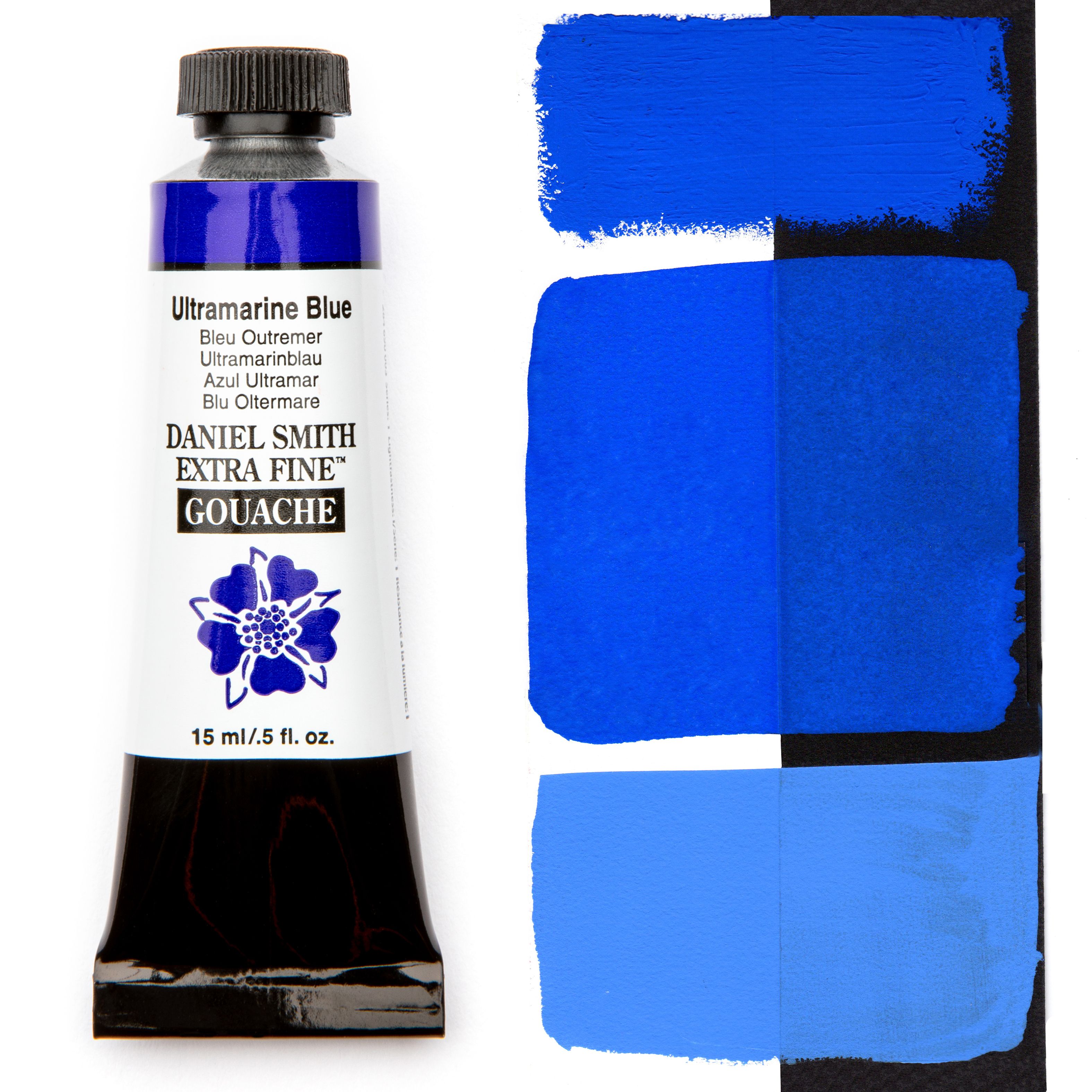 Daniel Smith extra fine gouache - s1 ultramarine blue