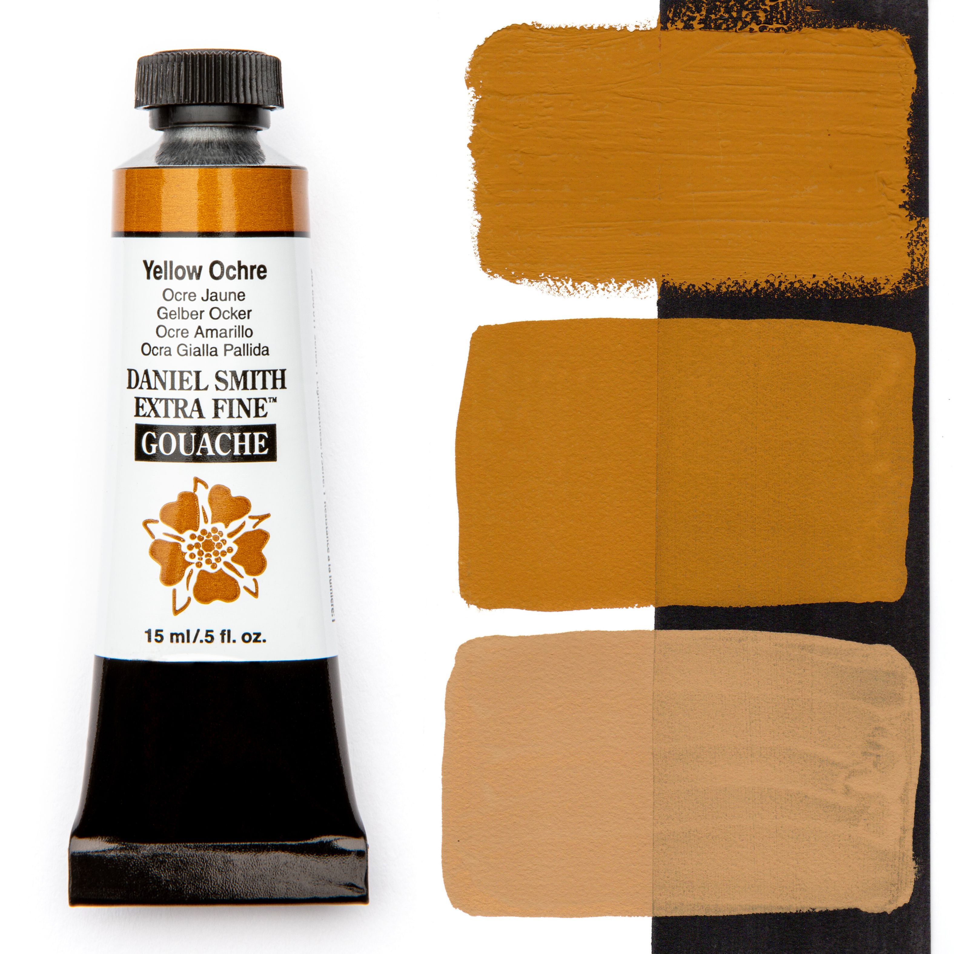 Daniel Smith extra fine gouache - s1 yellow ochre