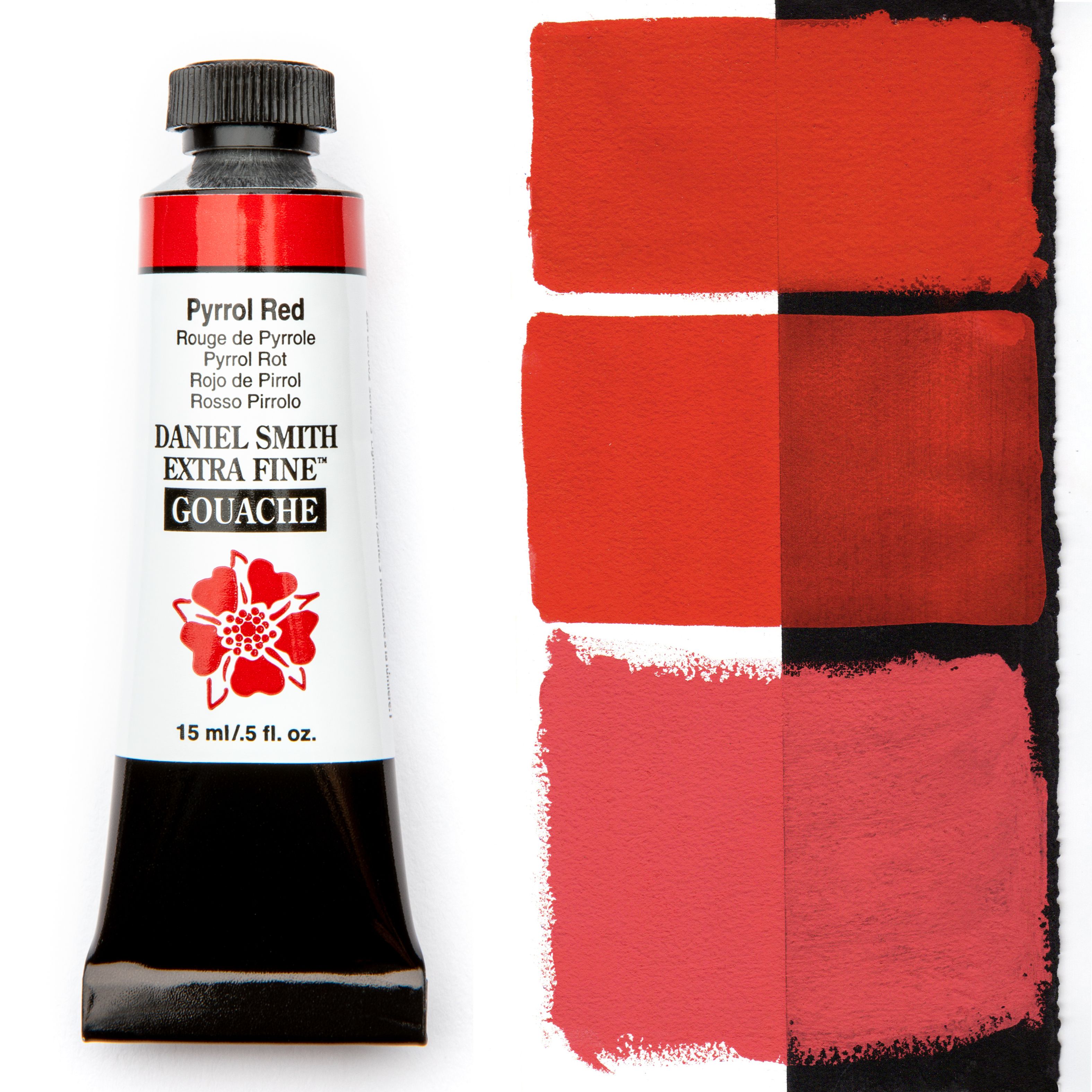 Daniel Smith extra fine gouache - s3 pyrrol red