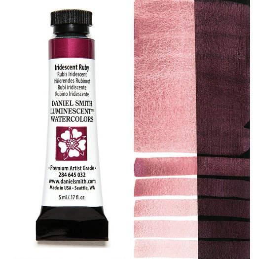 Daniel Smith extra fine watercolors - s1 032 iridescent ruby