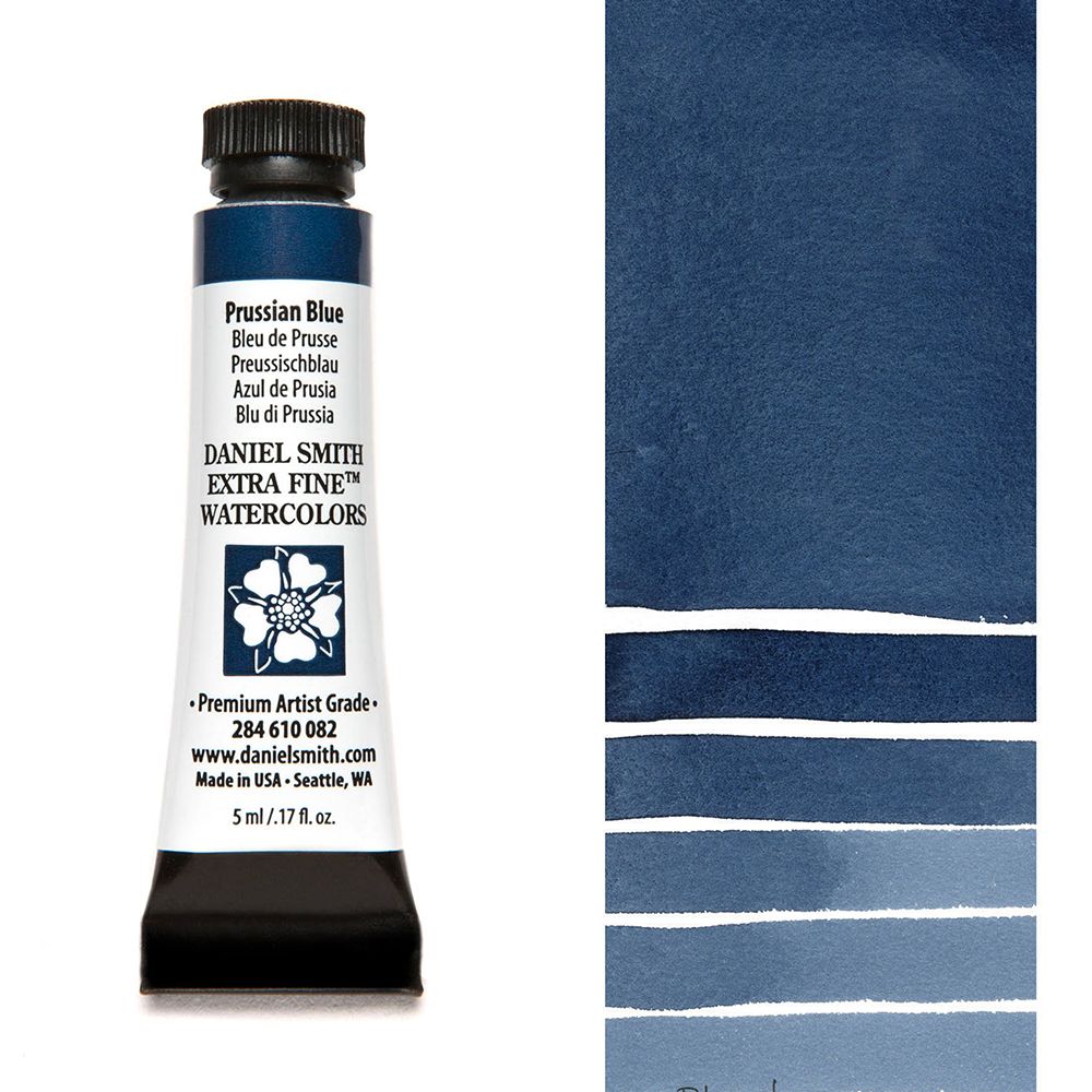 Daniel Smith extra fine watercolors - s1 082 prussian blue