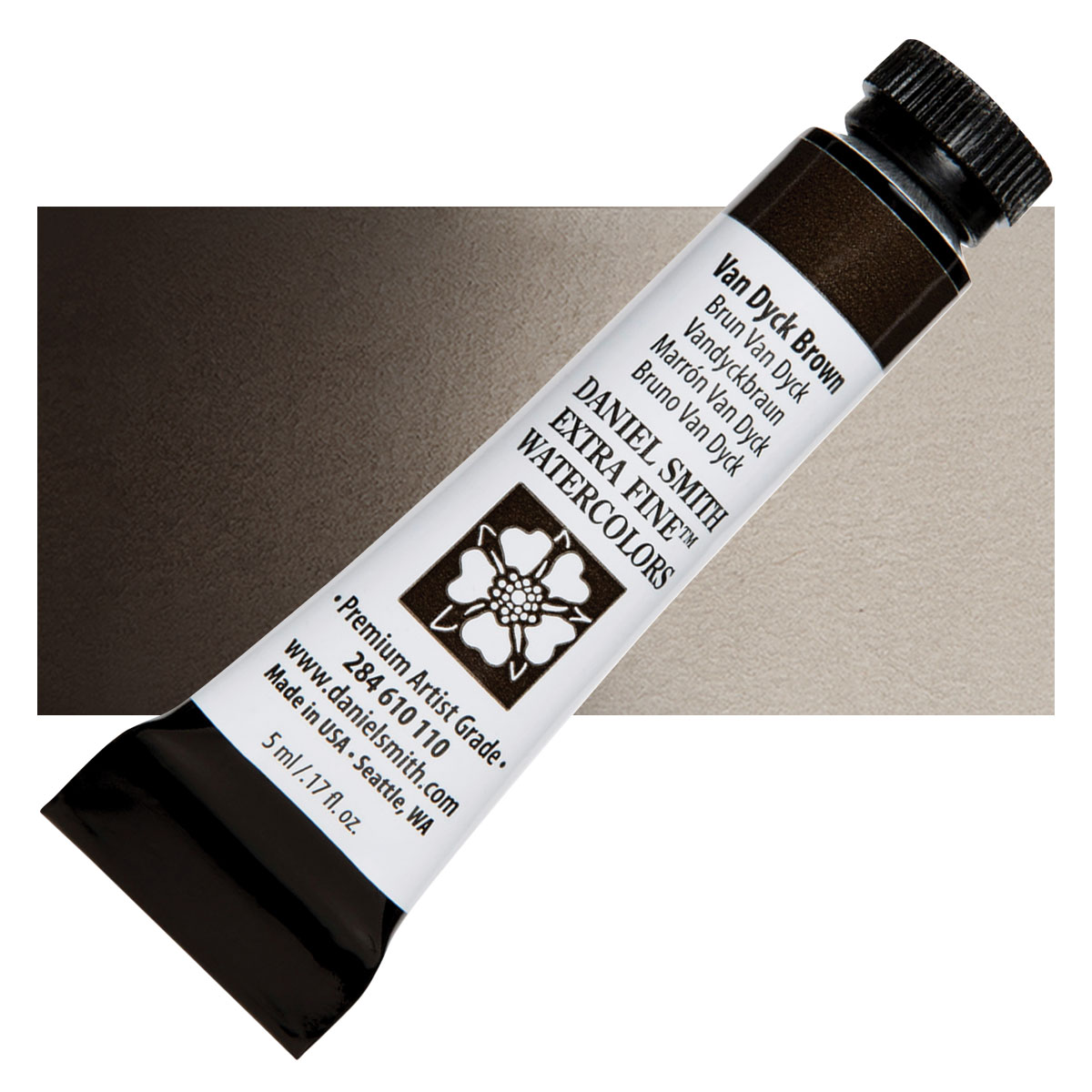 Daniel Smith extra fine watercolors - s1 110 Van dijk brown