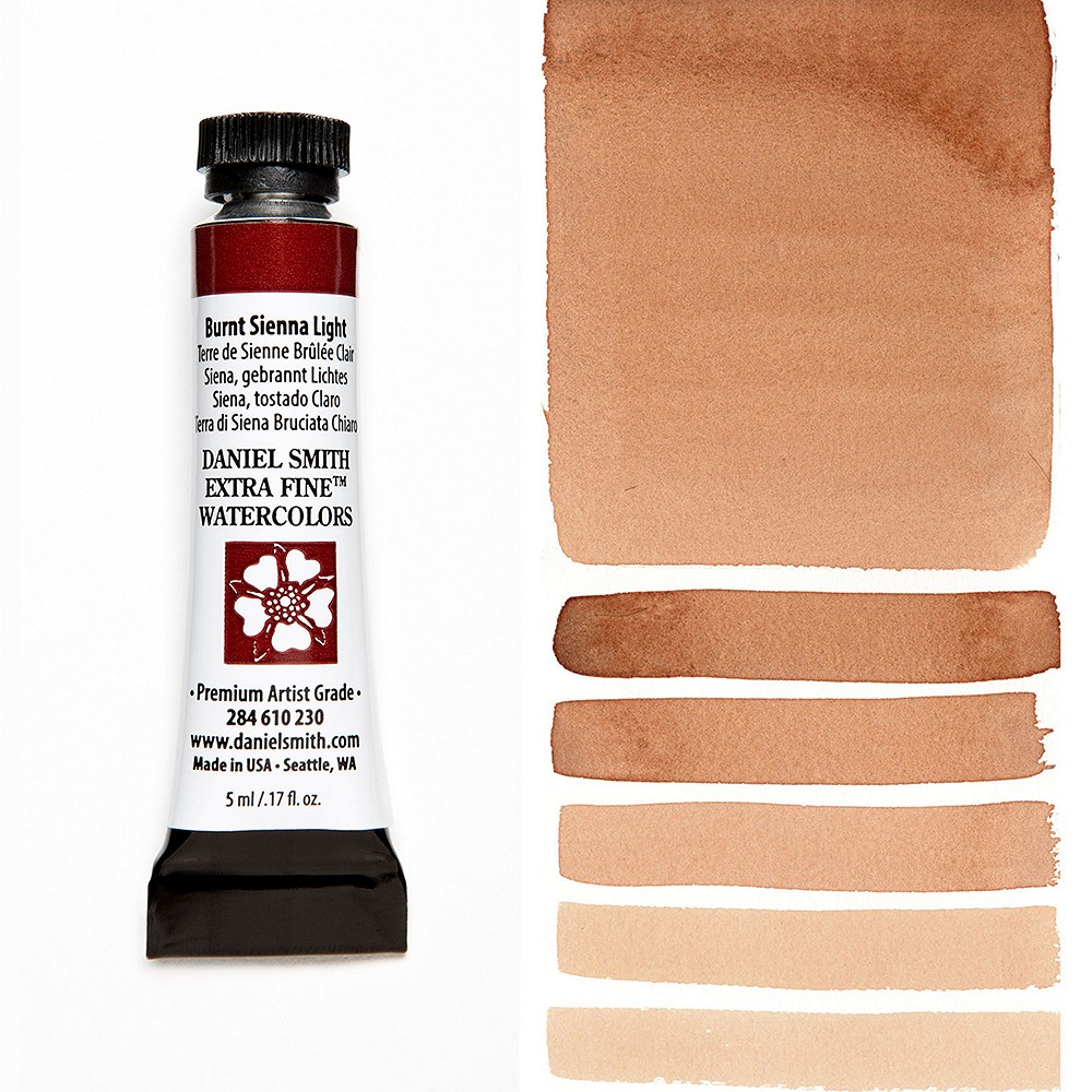 Daniel Smith extra fine watercolors - s1 230 Burnt sienna light