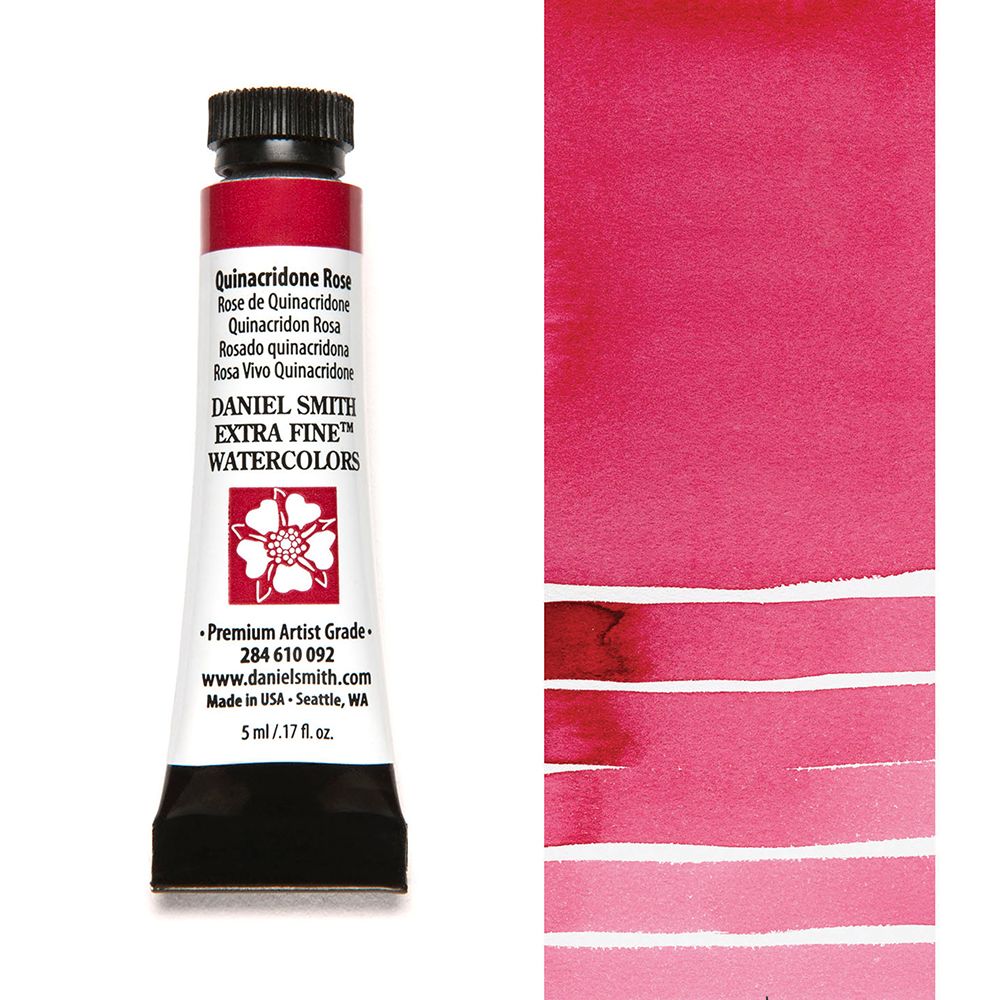 Daniel Smith extra fine watercolors - s2 092 quinacridone rose