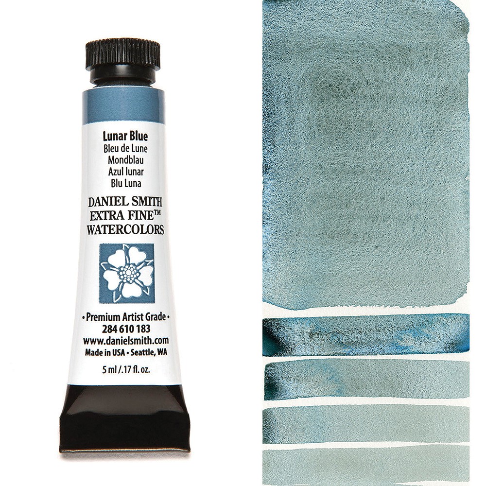Daniel Smith extra fine watercolors - s2 183 Lunar blue