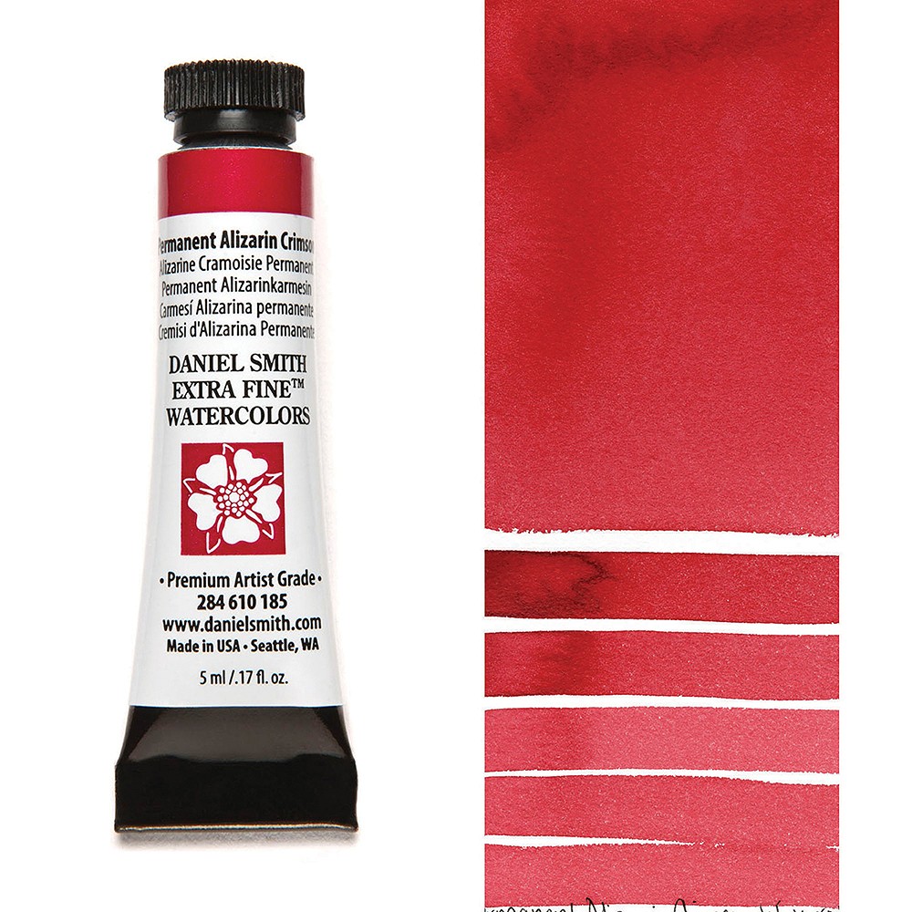Daniel Smith extra fine watercolors - s2 185 permanent alizarin crimson